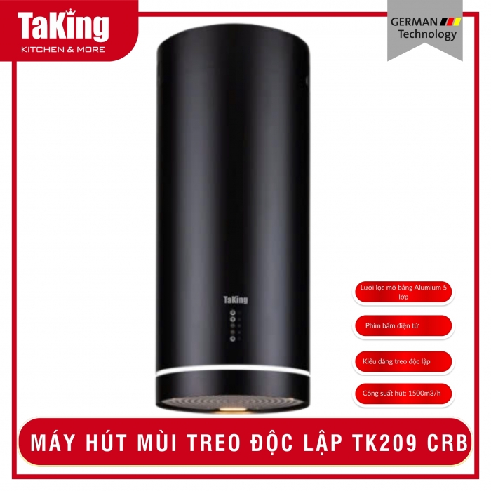 MÁY HÚT MÙI TREO ĐỘC LẬP TK 209CRS