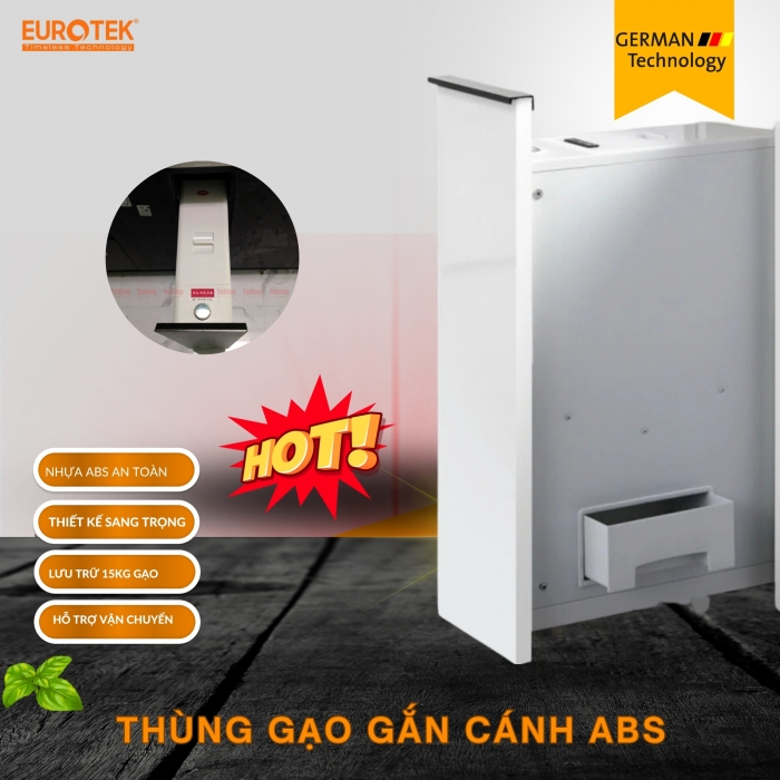 Thùng Gạo Gắn Cánh EU-G15 Eurotek