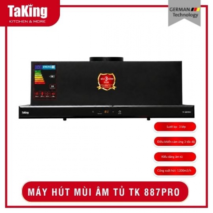 MÁY HÚT MÙI TK 887PRO