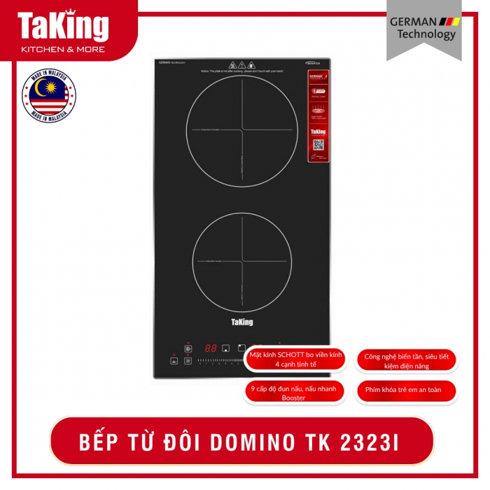 BẾP TỪ DOMINO TK 2323I