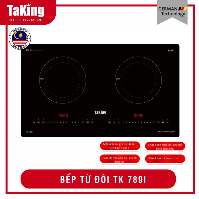 Bếp Từ Đôi TK 789I TaKing