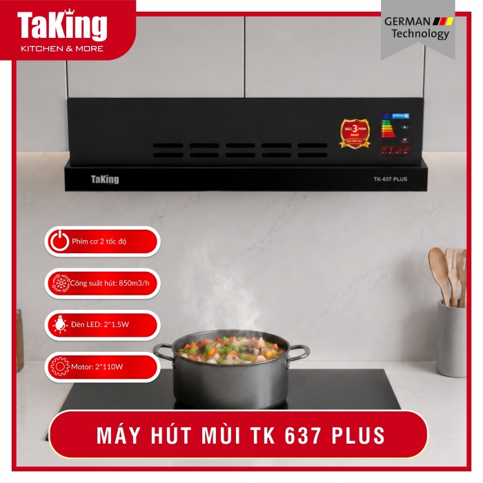 Máy Hút Mùi Tk 637 PLUS TaKing